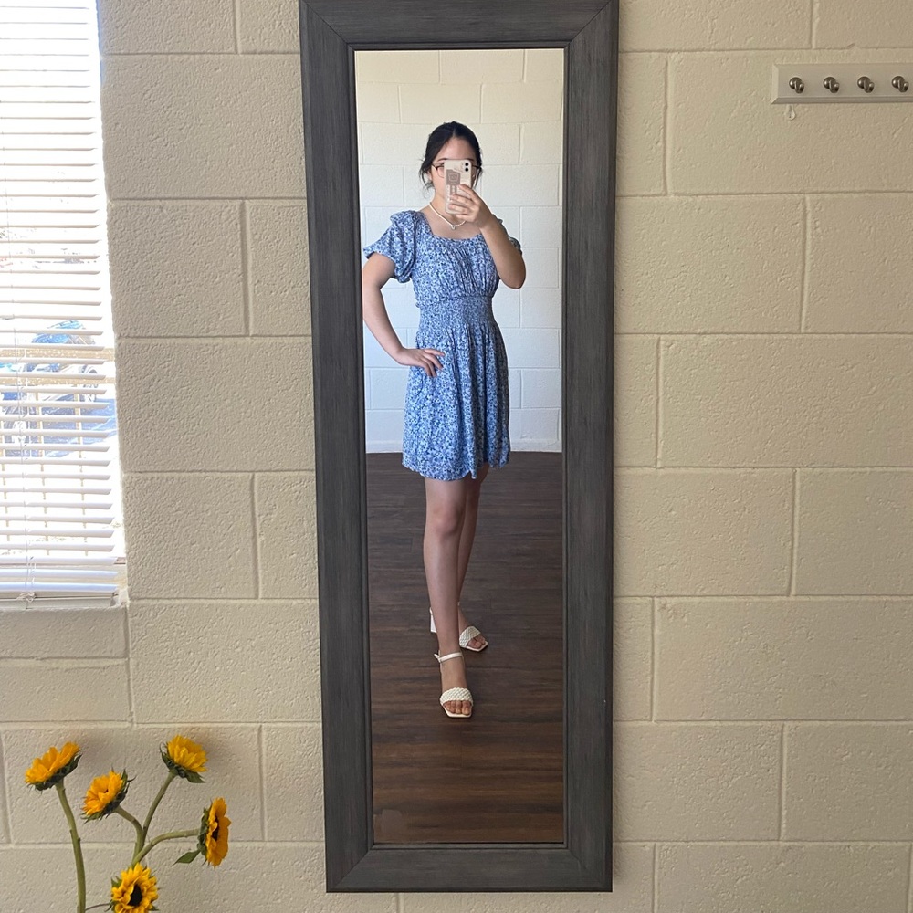 #OldNavy.  #summerdress  #Puff-SleeveWaist-Defined  #SmockedMiniDressforWomen